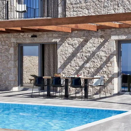 Villa Luxury Rhodes Anissa Sea View Private Swimming Pool 4 Bedrooms Kalithea Koskinou (Rhodes)